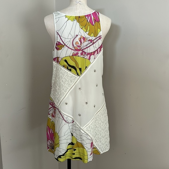 COPY - Leifnotes Asymmetrical Hem Guarri Dress Patchwork  ANTHROPOLOGIE Dress s… - Picture 6 of 16